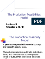 The Production Possibilities Model: Chapter 2 (1/1)