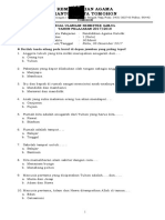 Soal Ulangan Semester Genap Ta 2014-2015 Kelas 1