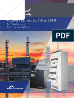 Active Harmonic Filter (AHF) : AHF Wallmount AHF Cabinet Mount