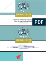 3 modelos planos negócios simplificados