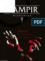 Wampir Maskarada 5 Edycja Potwory Wprowadzenie Do 5 Edycji