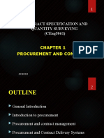 1 Procurement and Contract