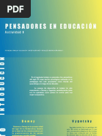 Pensadores en Educación - Beatriz Peña