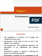 Psychrometry: Prepared By: Beniam G