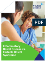 Inflammatory Bowel Disease vs. Irritable Bowel Syndrome