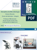 Microscopia de Bactérias: Luz e Eletrônica