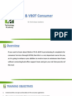 FTA & vBOT Consumer
