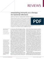 Reviews: Modulating Immunity As A Therapy For Bacterial Infections