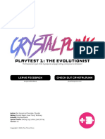 Crystalpunk Playtest 1 - The Evolutionist