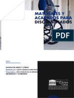 Informe Acabados para Discapacitados