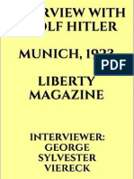 Hitler Entrevista ao Liberty Magazine
