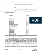 METHOD 8131 ANILINE AND SELECTED DERIVATIVES BY GAS CHROMATOGRAPHY