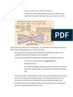 Topic 4 Differential Pressure and Flow Sensors (Bernoulli Principle Venturi Effect)