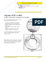 Chrysler 41TE (A-604) : Technical Bulletin #231