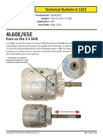 Technical Bulleti N # 1322: Flare On The 2-3 Shift