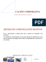 Medios y Canales de Comunicación 8° - 2021