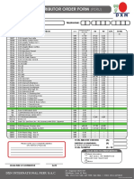 DXN Independent Distributor Order Form