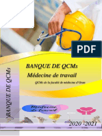 Banque de QCMs Medecine de Travail Version 01