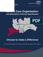 Salford Care Organisation Job Description & Person Specification