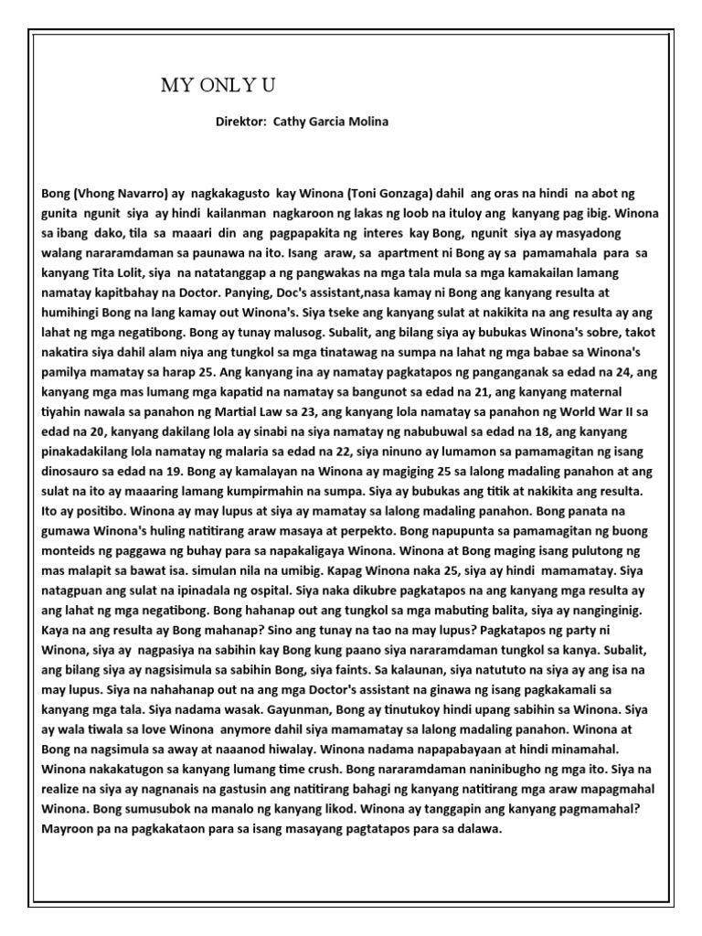 Project in Filipino | PDF