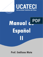 Manual de Español II - Hasta El Módulo 10