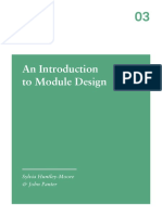 An Introduction To Module Design: Sylvia Huntley-Moore & John Panter