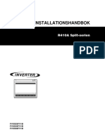 FVXS25-35-50FV1B - 4PWSV34438-4 - Installation Manuals - Swedish