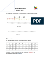 Prueba Matem. 1 Trimestre