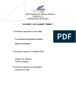 Actividad de La Unida 2 - Modulo 1. Vendedor Auxiliar.