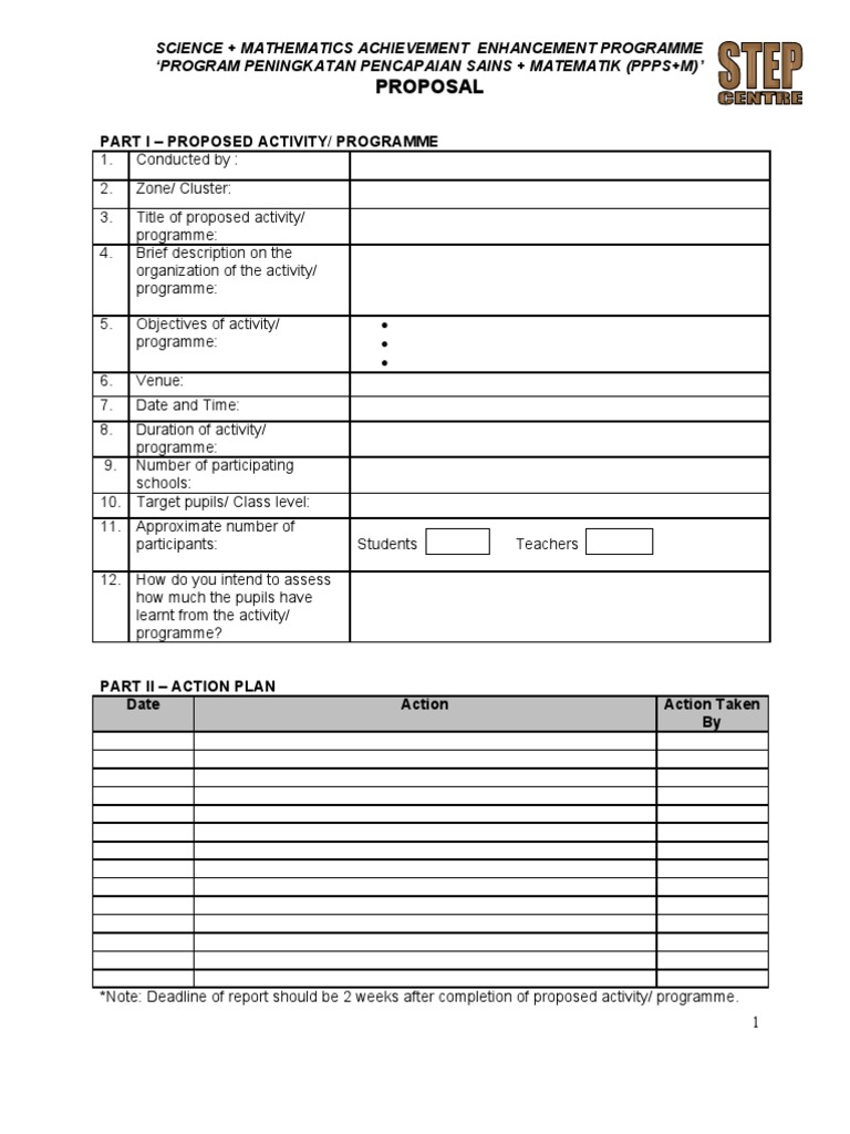 Format Proposal | PDF | Art
