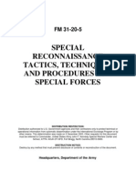 Special Reconnaissance Tactics, Techniques, and Procedures For Special Forces