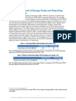 DOE Wind Energy Goals & GPRA Reporting Requirements