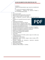 Documentos Para Registro Del Pipc