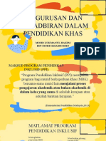 Pengurusan Dan Pentadbiran Dalam Pendidikan Khas: PKUK3163