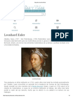 Biografia de Leonhard Euler