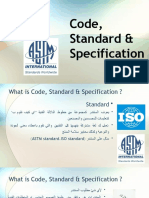 code ,standard and specification.مترجم