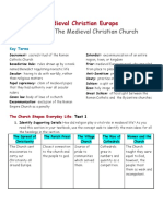 The Christian Church Worksheet