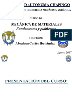 Mecanica de Materiales - Clase 1