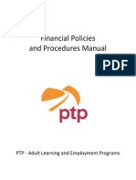 PTP Financial Policies and Procedures