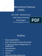 Digital Micromirror Devices (DMD) : ECE 5320 - Mechatronics Utah State University Brett Rogers