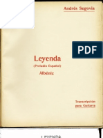 Leyenda - Albeniz