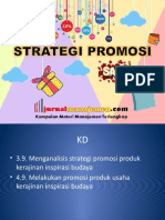 Strategegi Promosi X