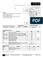 Irlb8314Pbf: Application V 30 V R Max 2.4 M 3.2 QG 40 NC I 171 A I 130A