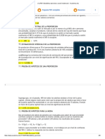 Análisis estadístico de resultados de pruebas de lectura y encuestas de mercado