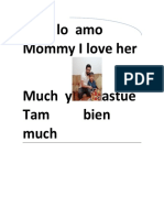 Papi Lo Amo Mommy I Love Her