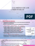 Poder Calorífico de Los Combustibles