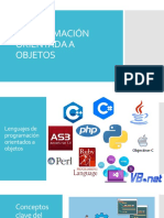 1. Programación Orientada a Objetos