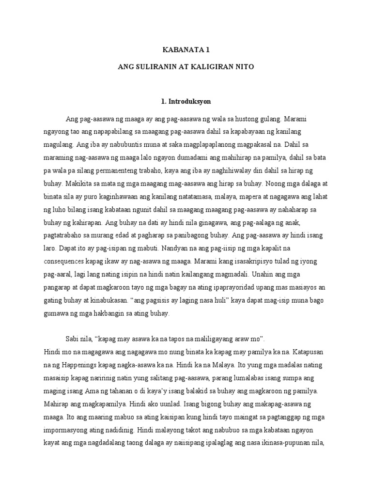 Paano gumawa ng statement of the problem sa filipino image