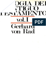 Gerhard Von Rad-Teología Del Antiguo Testamento I