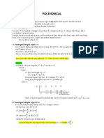 TEOREMA SISA POLINOMIAL